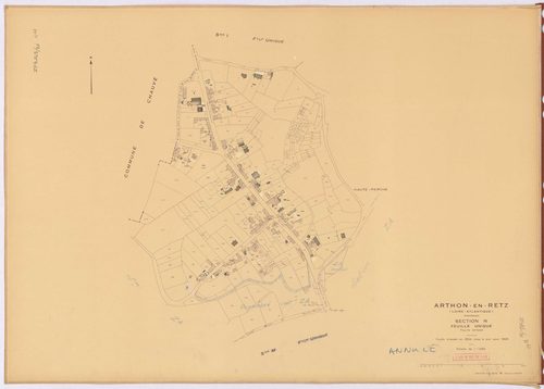 Arthon-en-Retz - Section N (développement) Développement du village de la partie A