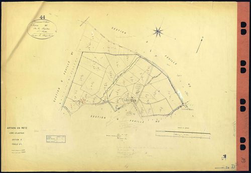 Arthon-en-Retz - Section D3 461-498