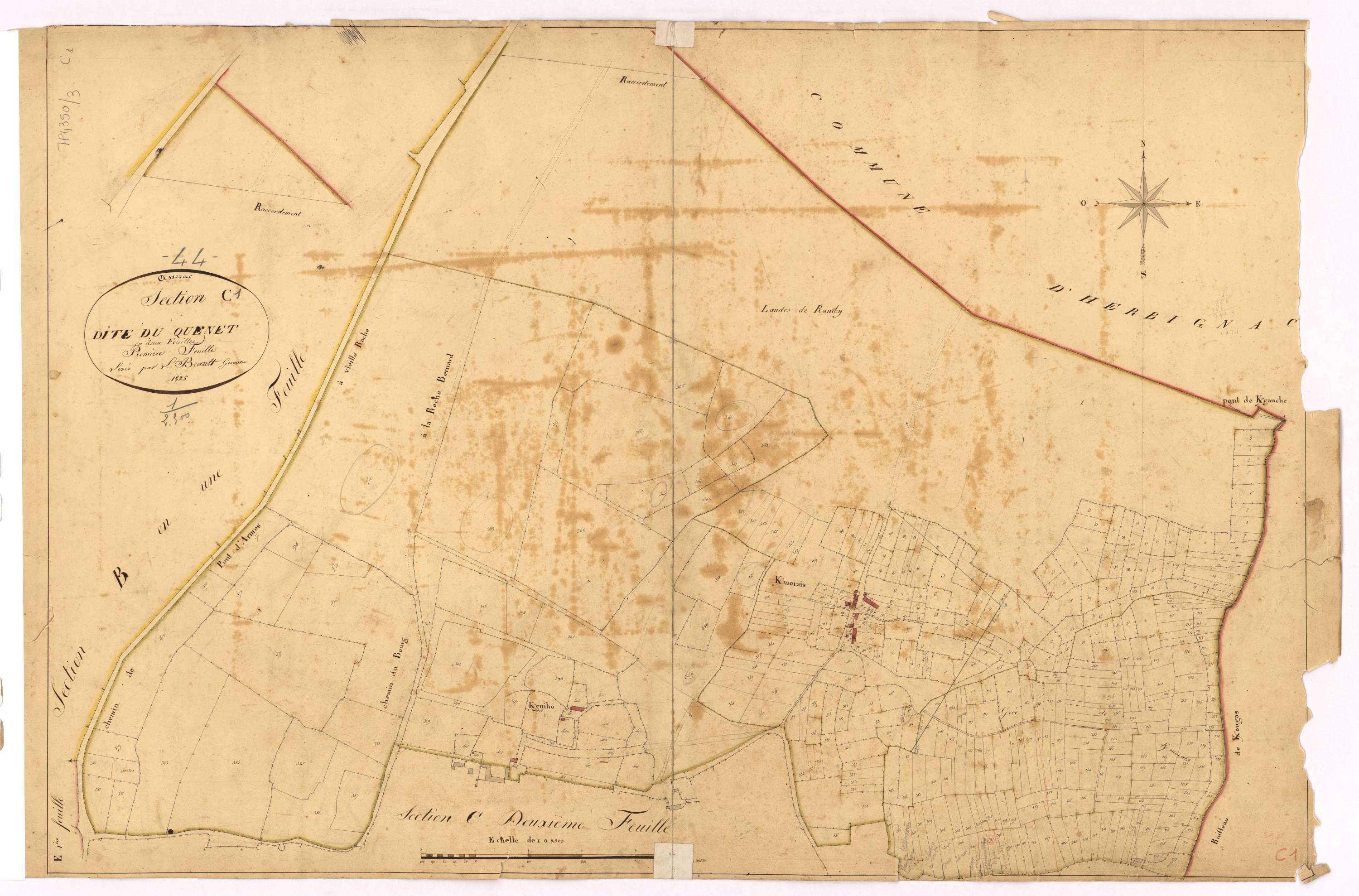 Assérac - Section C1 Quenet (section du)