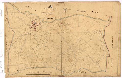 Assérac - Section D1 Bourg (section du)