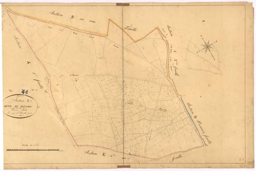Assérac - Section E1 Plessis (section du)