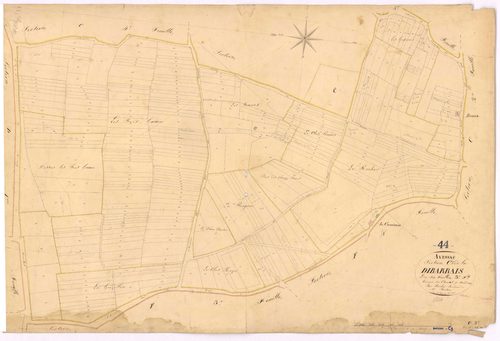 Avessac - Section C3 Dibarrais (section de La) ; 689-1011
