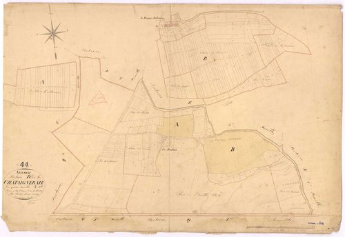 Avessac - Section D3 Chataigneraie (section de La) ; 321-586