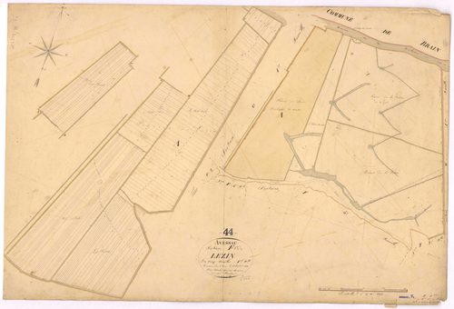 Avessac - Section F1 Lezin (section de) ; 1-167