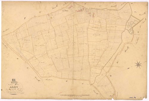 Avessac - Section F2 Lezin (section de) ; 168-665