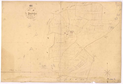 Avessac - Section I3 Remballais (section de) ; 526-722