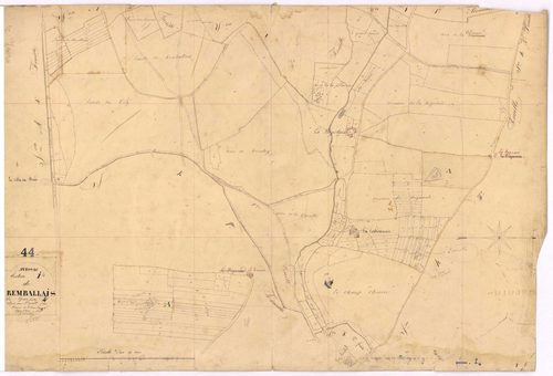 Avessac - Section I4 Remballais (section de) ; 723-895