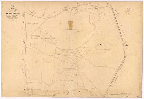 Avessac - Section L1 Carmagois (section de) ; 1-121