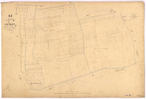 Avessac - Section P2 Gaumain (section de) ; 151-395
