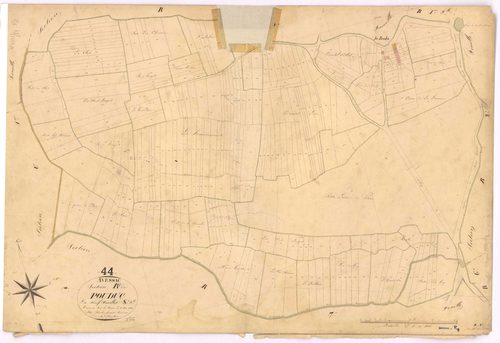 Avessac - Section R8 Pouduc (section de) ; 1327-1664