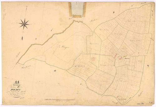 Avessac - Section R9 Pouduc (section de) ; 1665-1910