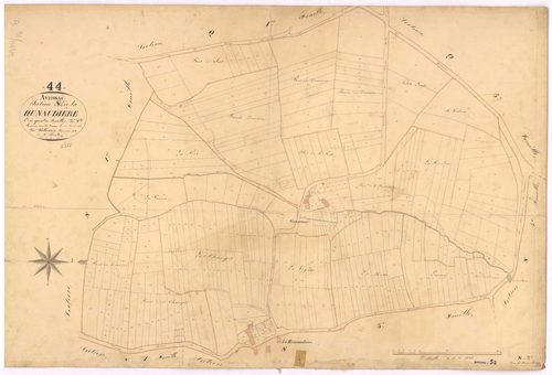 Avessac - Section S2 Hunaudière (section de La) ; 61-393
