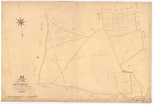 Avessac - Section T2 Beaumelais (section de) ; 249-302