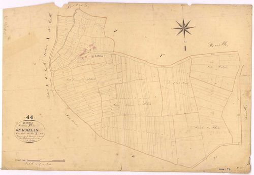 Avessac - Section T3 Beaumelais (section de) ; 303-532