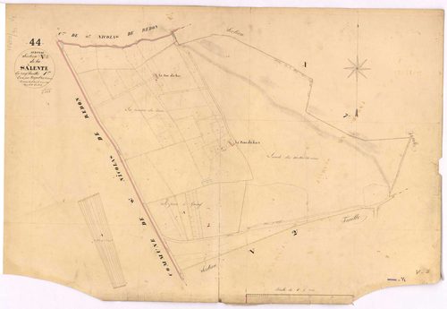 Avessac - Section V1 Salente (section de La) ; 1-61