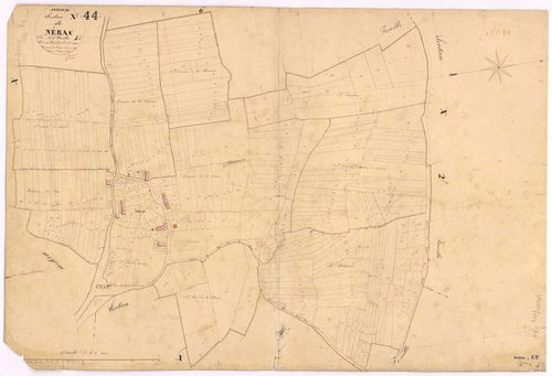 Avessac - Section X5 Nérac (section de) ; 717-1066