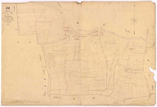 Avessac - Section Z3 Bourg (section du) ; 58-567