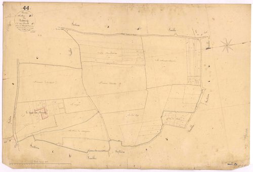 Avessac - Section Z5 Bourg (section du) ; 882-942