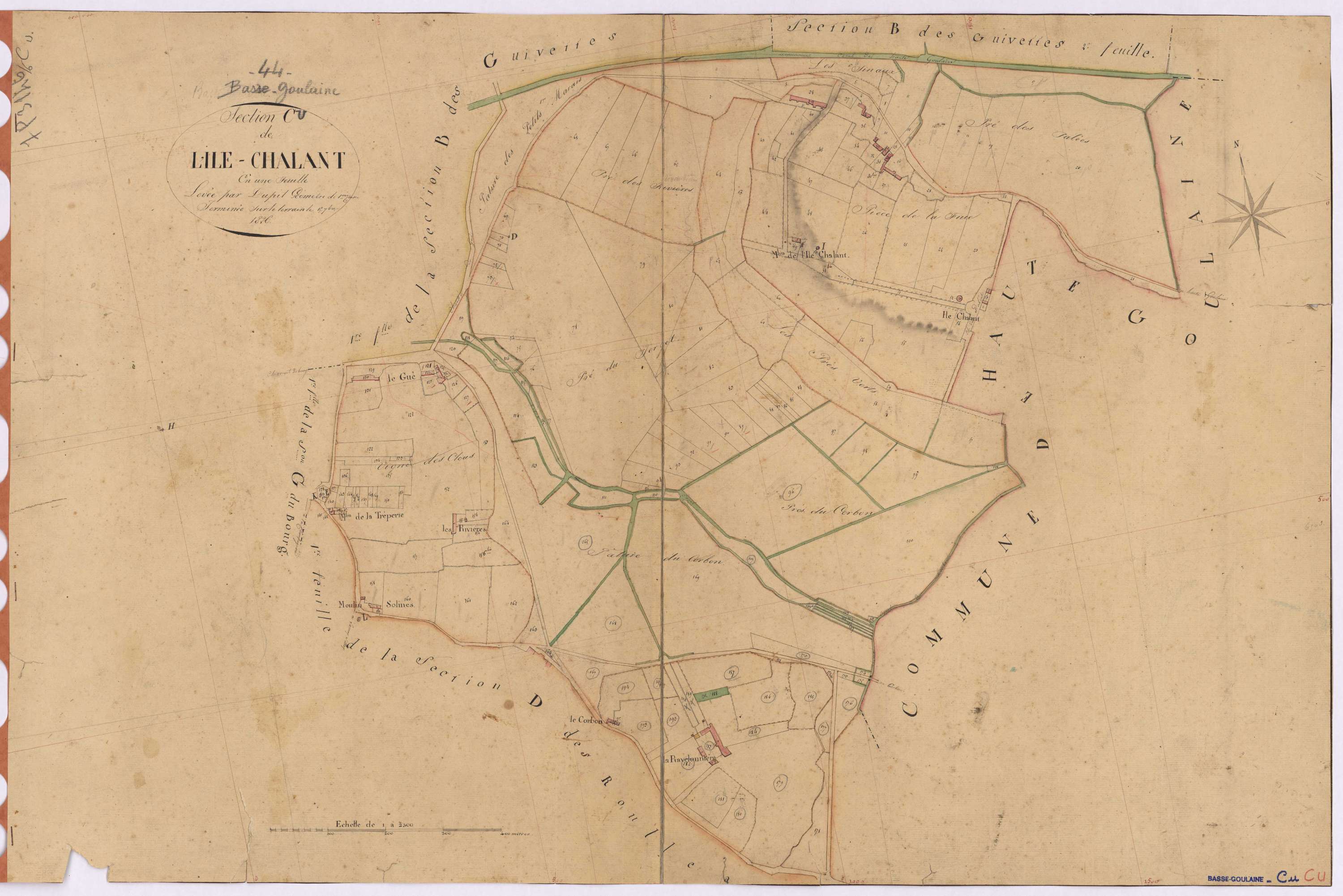 Basse-Goulaine - Section C Ile-Chalant (section de L')