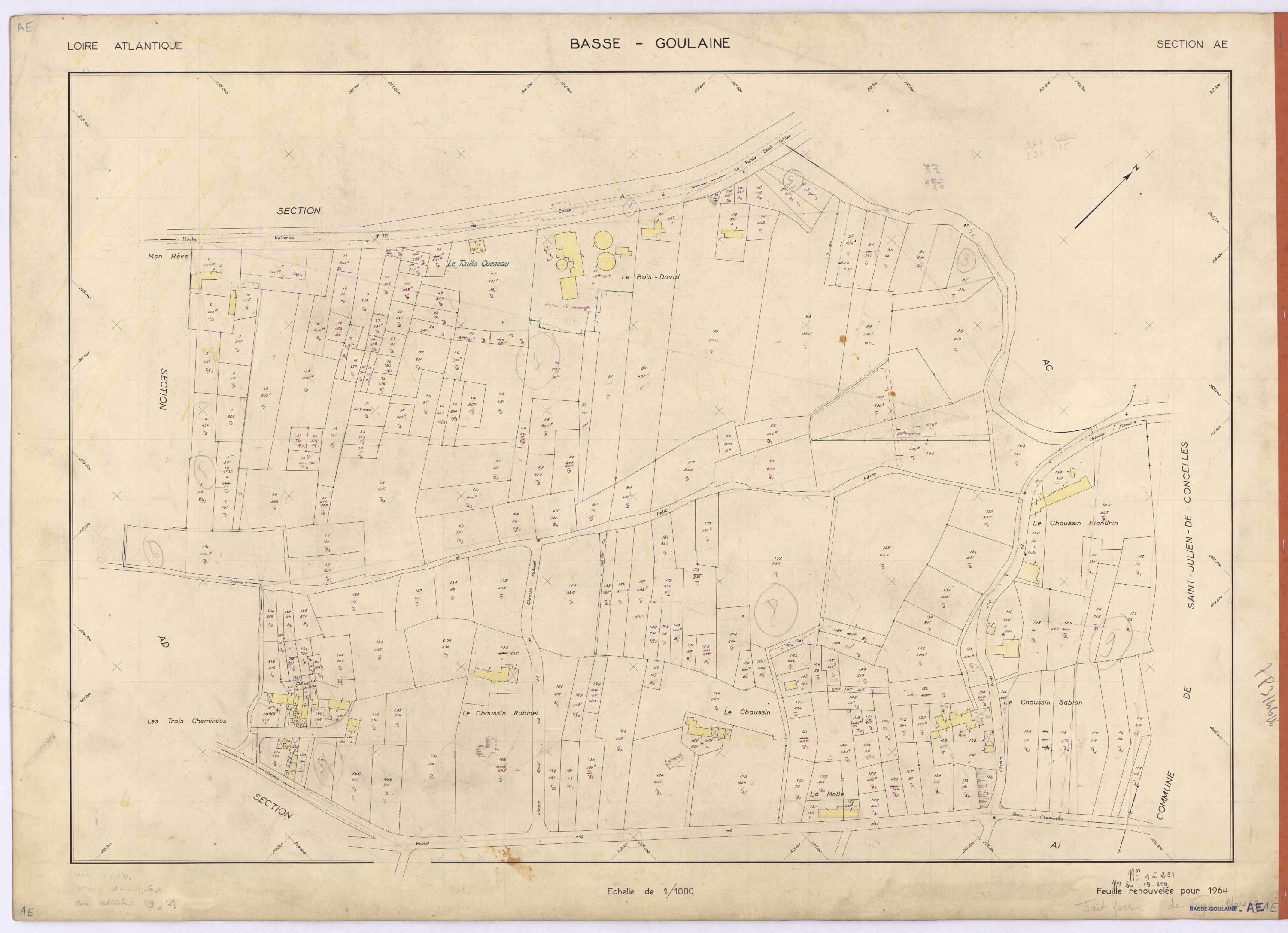 Basse-Goulaine - Section AE 1-231