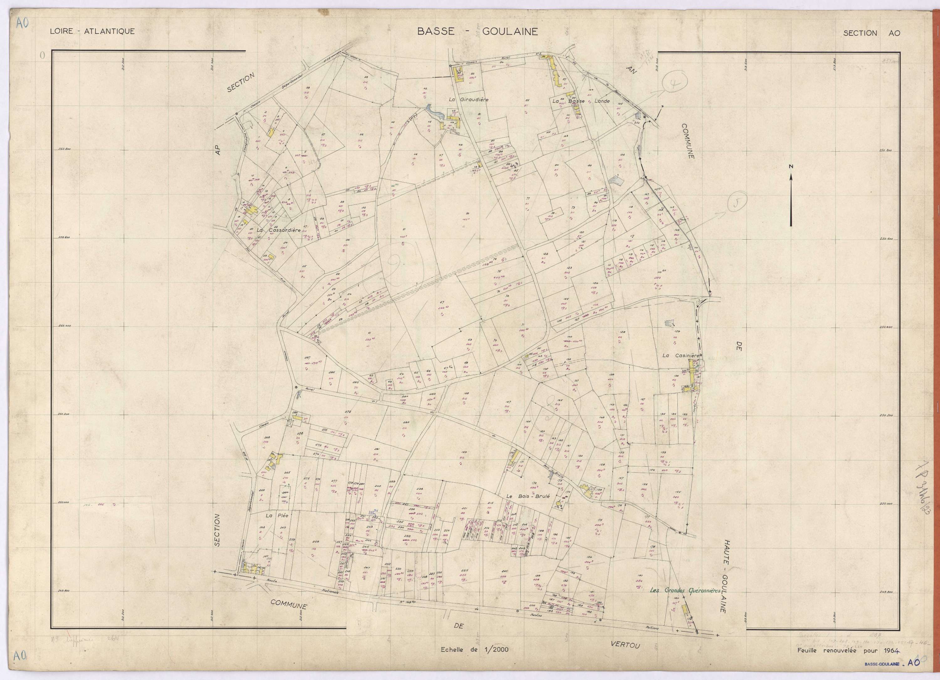Basse-Goulaine - Section AO 1-287