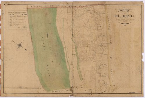 Basse-Goulaine - Section A1 Trois-Cheminées (section des)