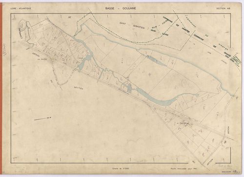 Basse-Goulaine - Section AB 1-100