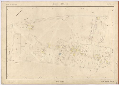 Basse-Goulaine - Section AD 1-122