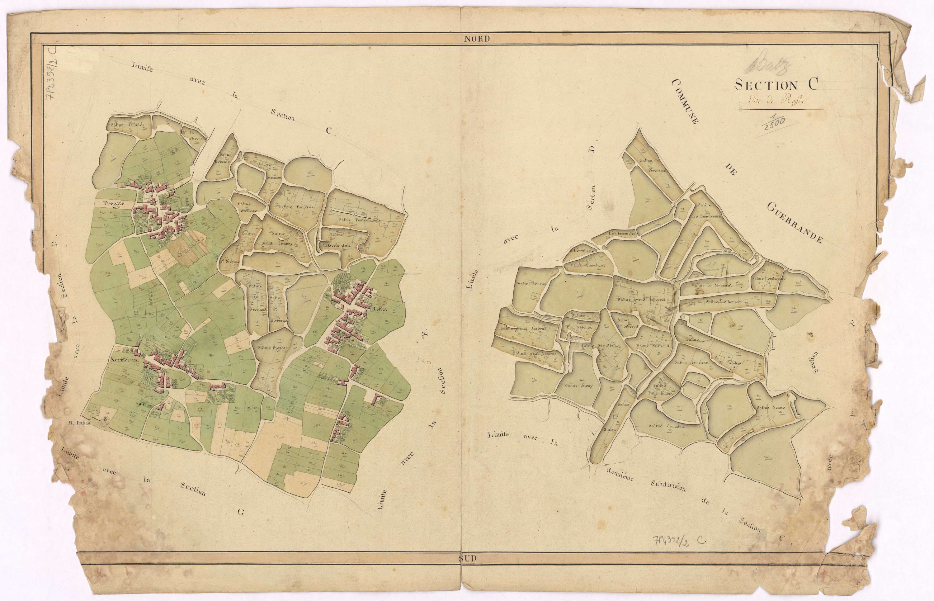 Batz-sur-Mer - Section C Rofia (section de)
