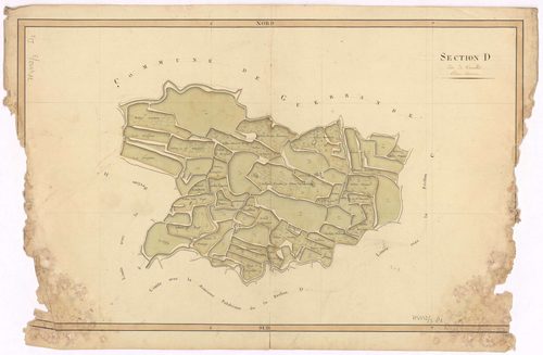 Batz-sur-Mer - Section D1 Kervallet (section de)