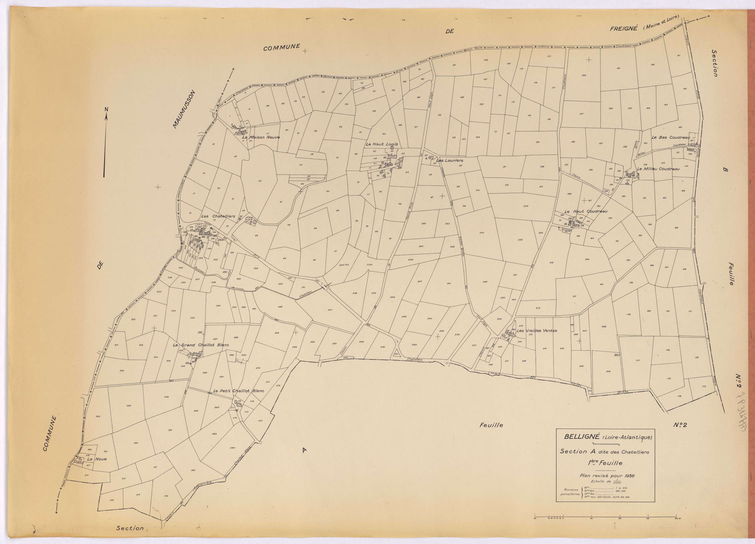 Belligné - Section A1 1-379
