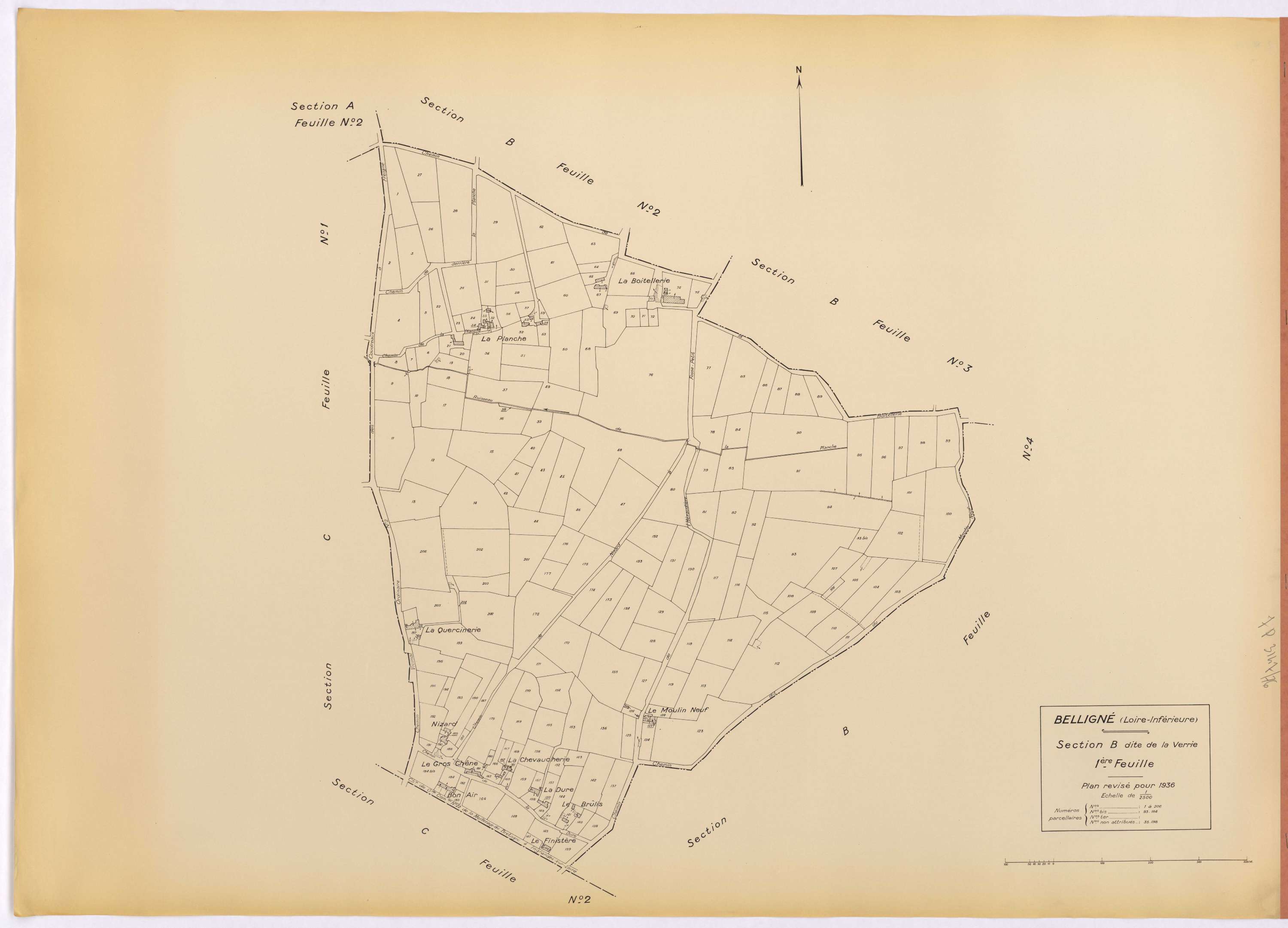 Belligné - Section B1 1-206