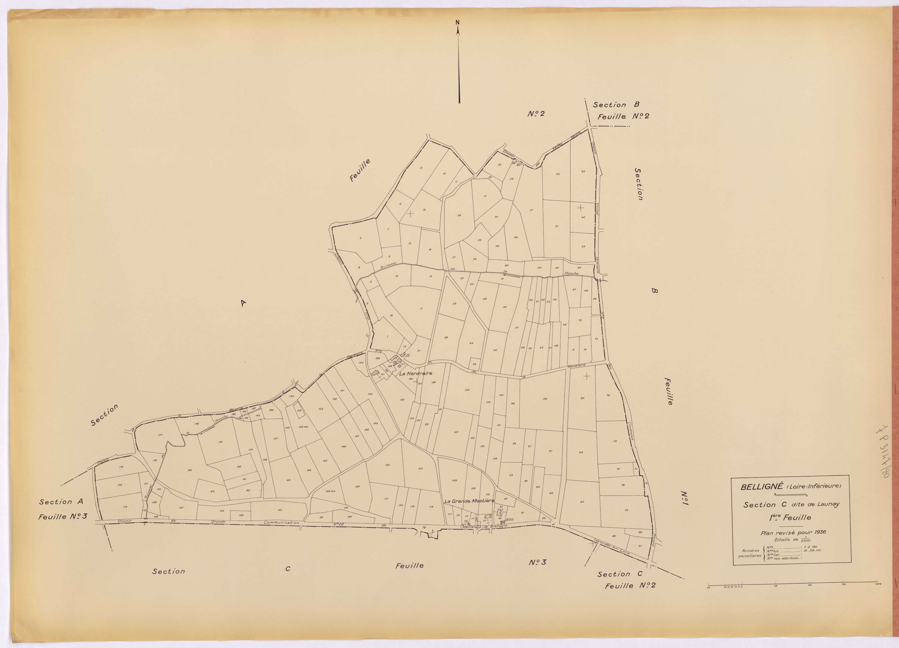 Belligné - Section C1 1-186