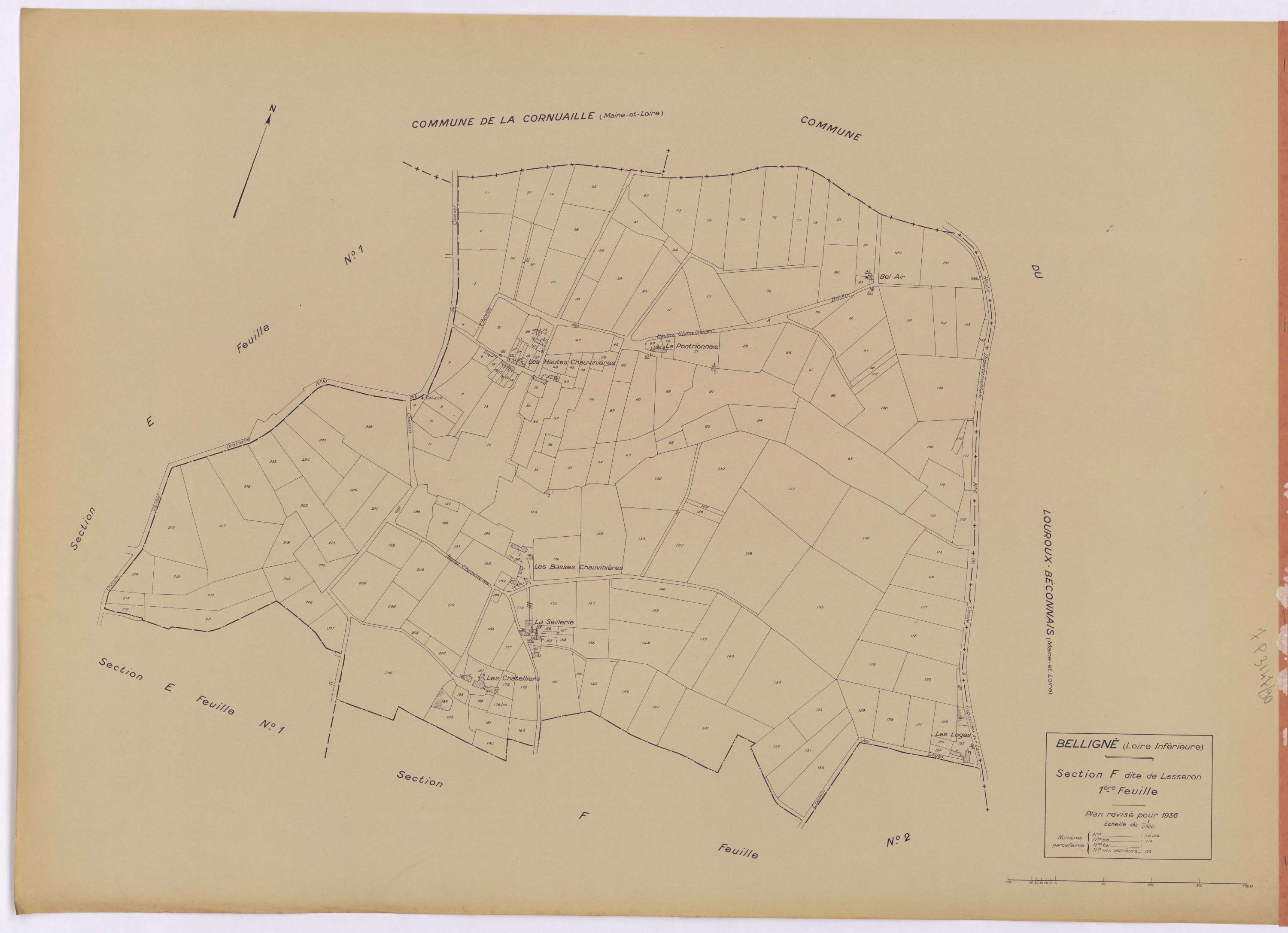 Belligné - Section F1 1-228