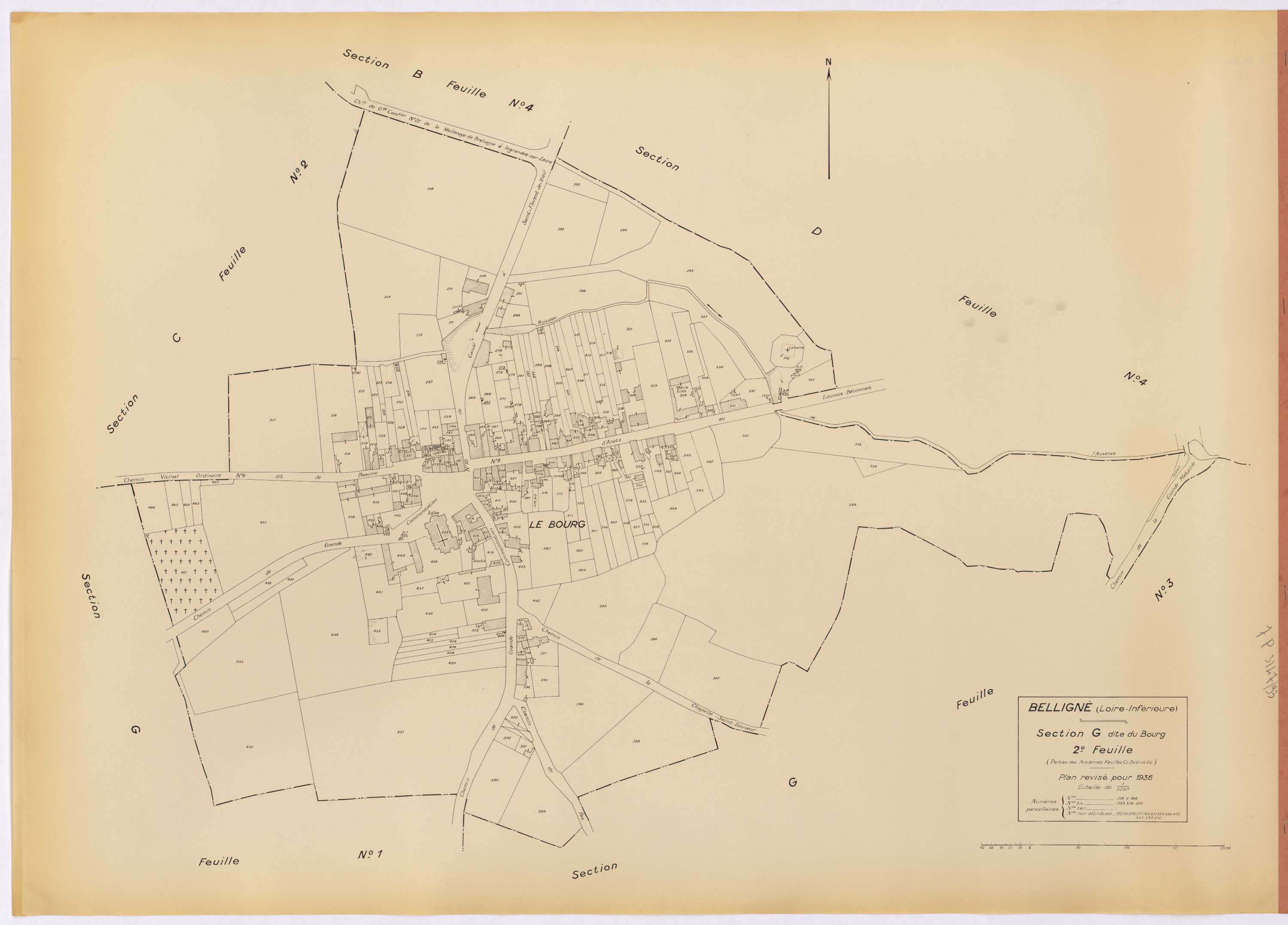 Belligné - Section G2 208-466