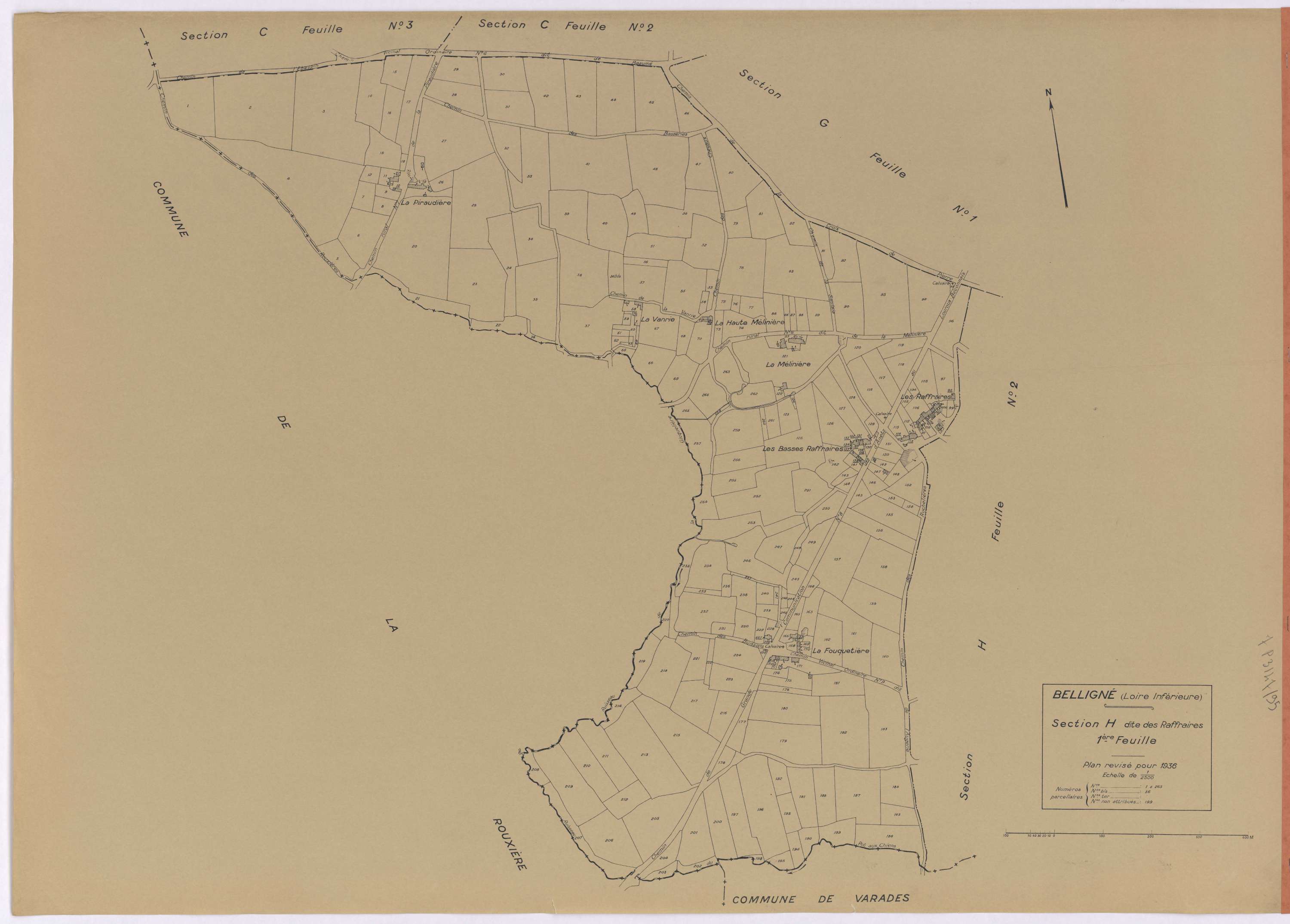 Belligné - Section H1 1-265