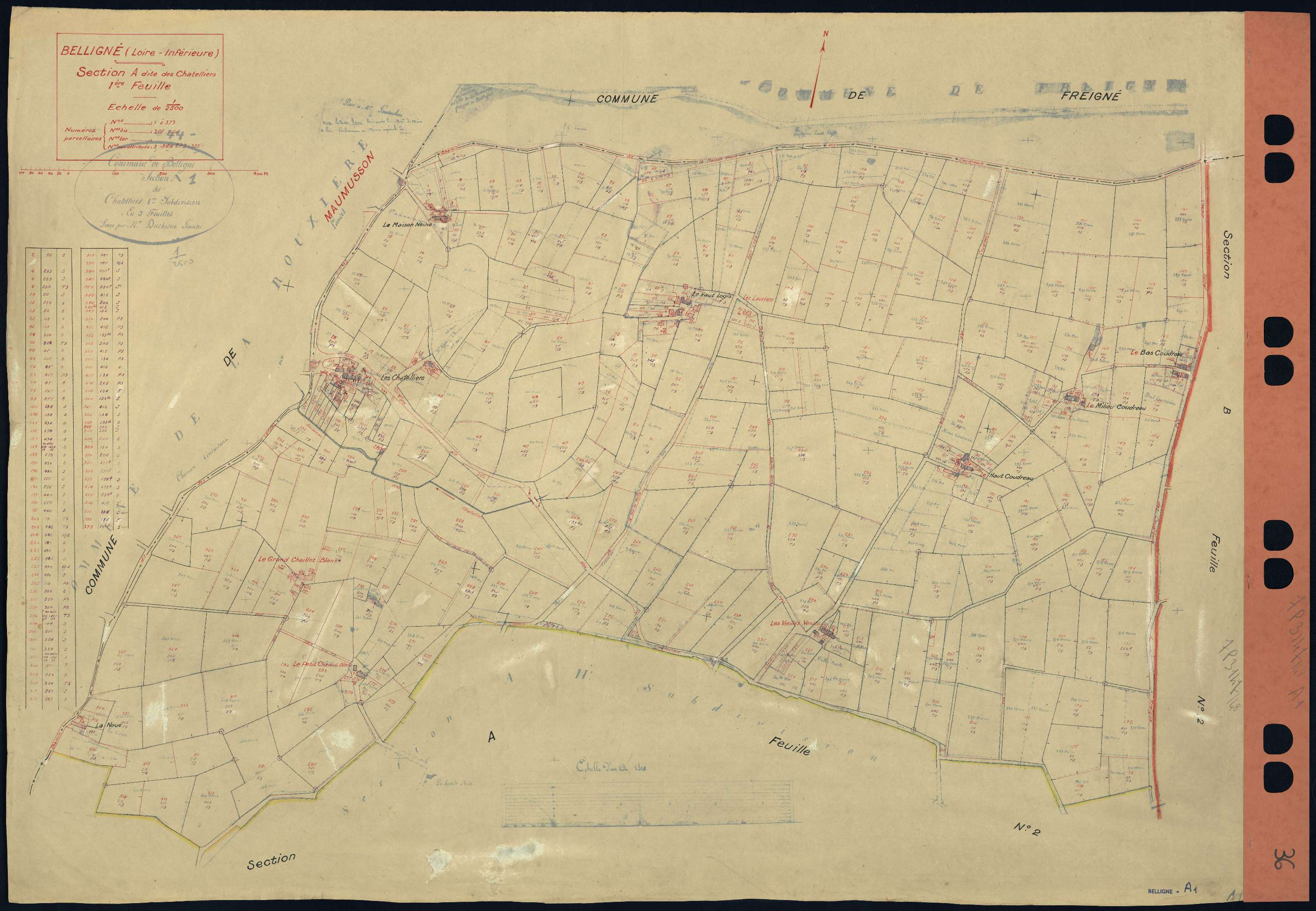 Belligné - Section A1 1-379
