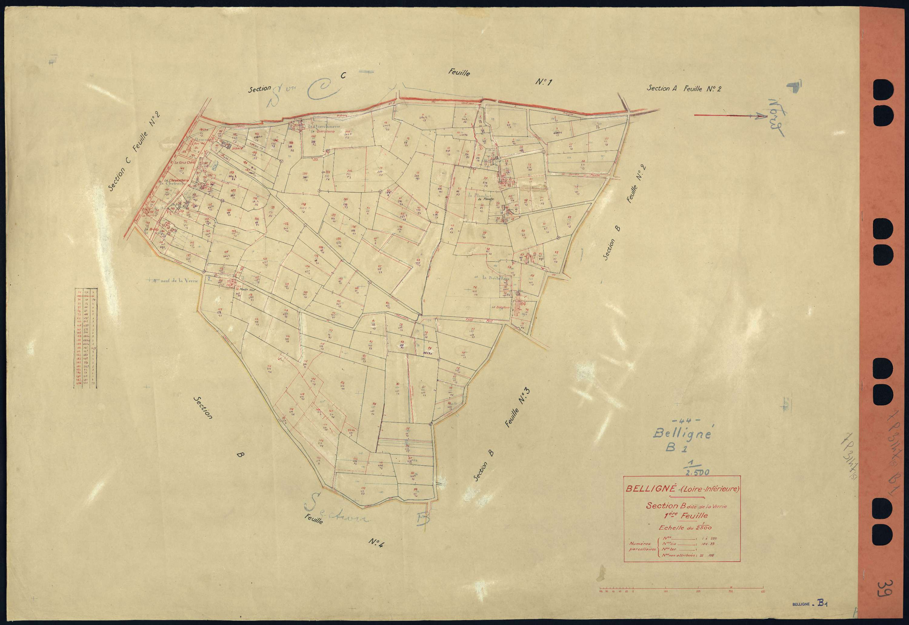 Belligné - Section B1 1-206