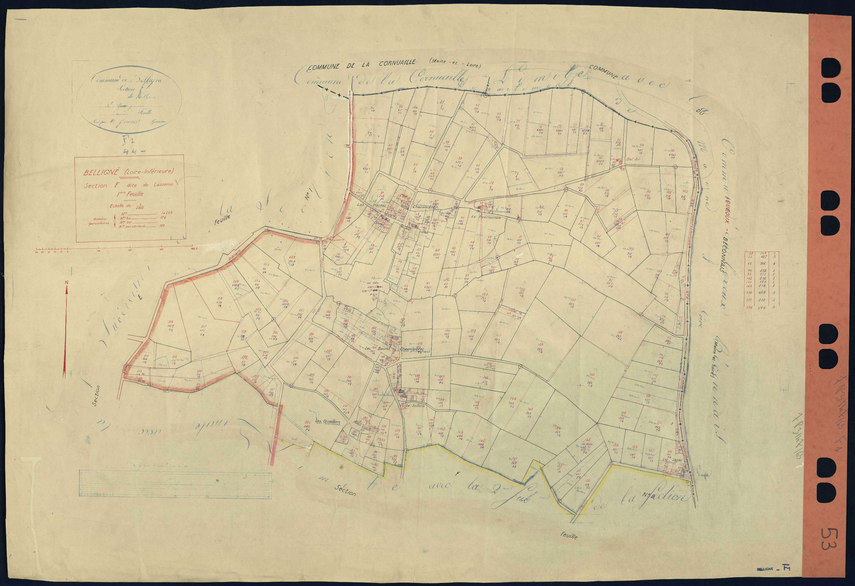 Belligné - Section F1 1-228