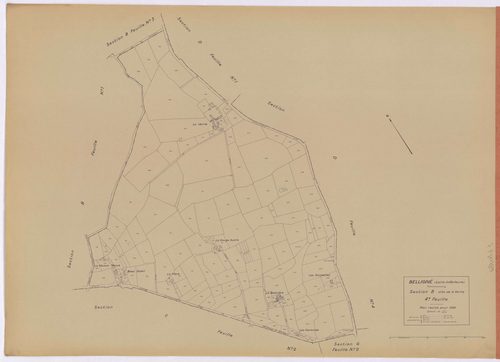 Belligné - Section B4 599-762