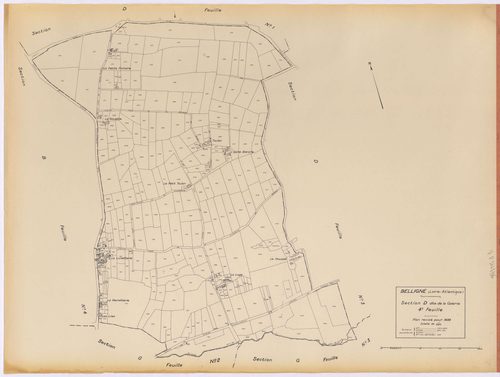 Belligné - Section D4 513-824