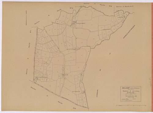 Belligné - Section G3 467-623