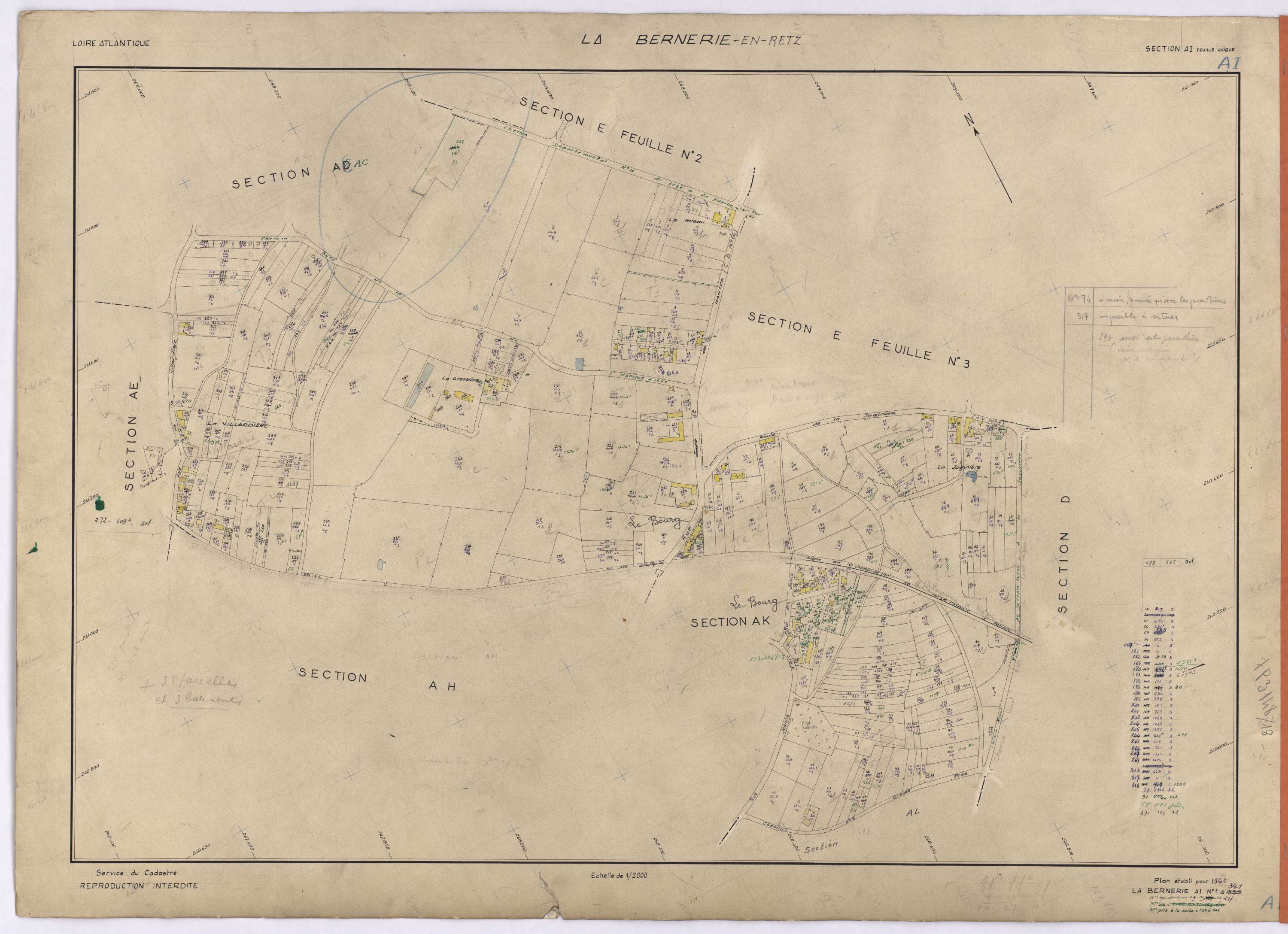 La Bernerie-en-Retz - Section AI 1-341