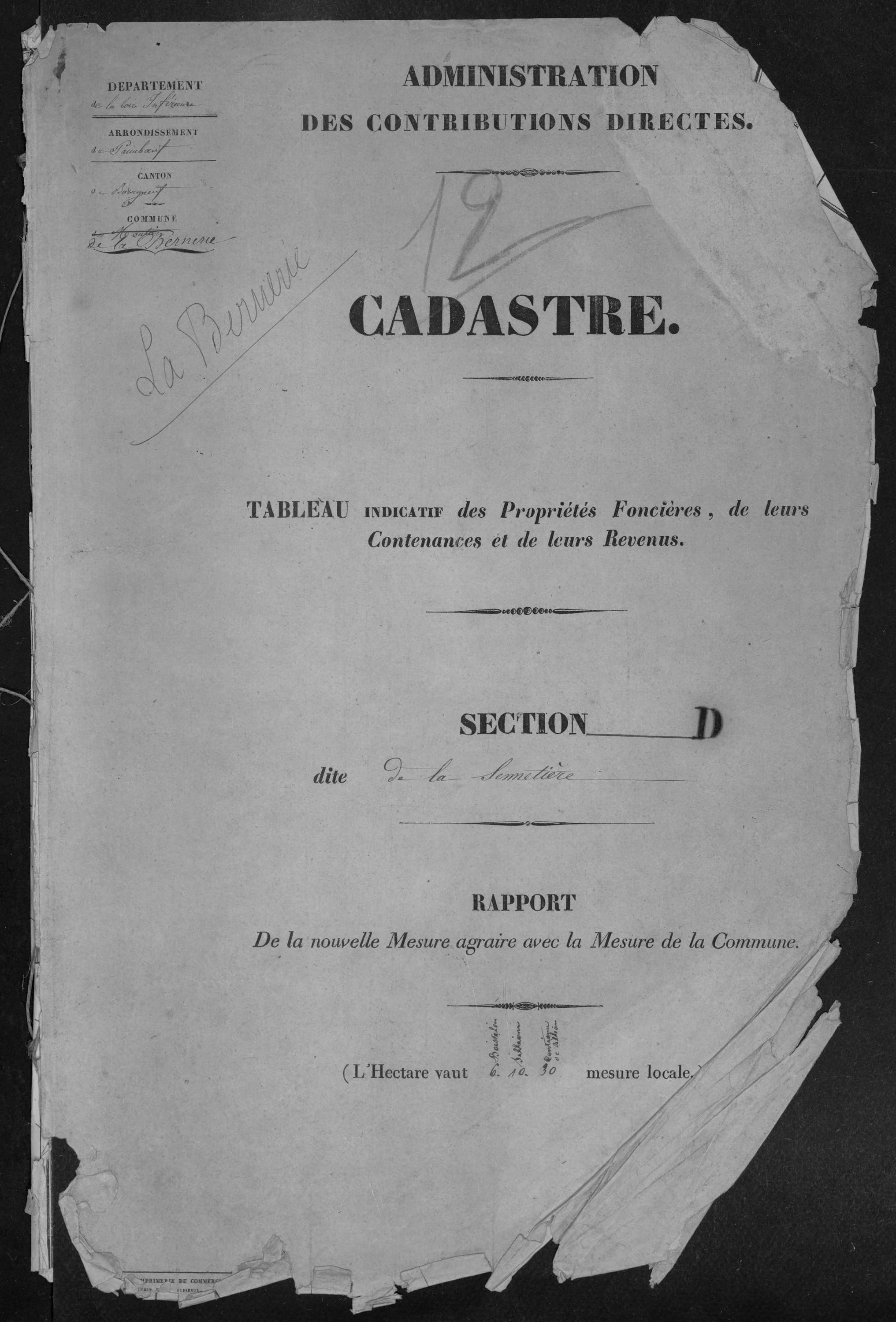 La Bernerie-en-Retz - D à E.