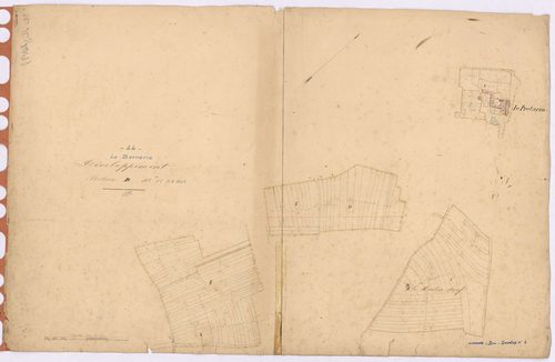 La Bernerie-en-Retz - Section D (développement) Sennetière (section de La) ; développement des villages  du Pretarin, du Moulin neuf et de parcelles diverses