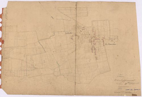 La Bernerie-en-Retz - Section D (développement) Sennetière (section de La) ; développement de parcelles diverses