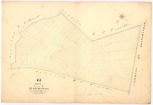 Besné - Section A3 Roche-Civant (section de) ; 564-696