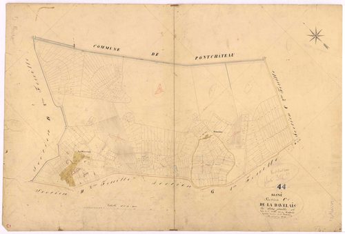 Besné - Section C1 Davelais (section de La) ; 1-447
