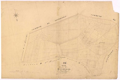 Besné - Section C2 Davelais (section de La) ; 448-875
