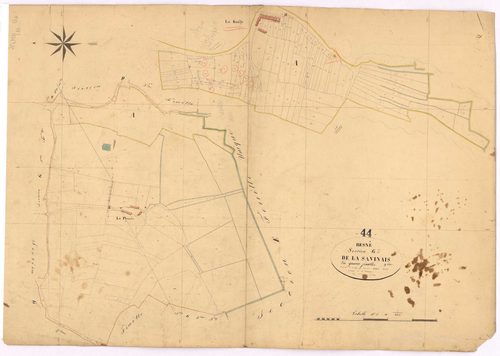 Besné - Section G2 Savinais (section de La) ; 433-553